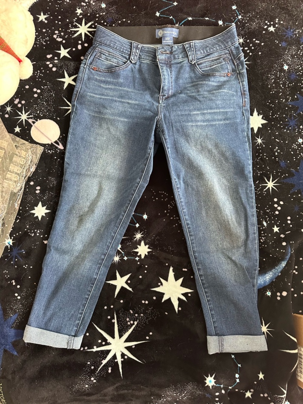 Democracy 10 Petite  “Ab” solution Ankle Skimmer Jeans